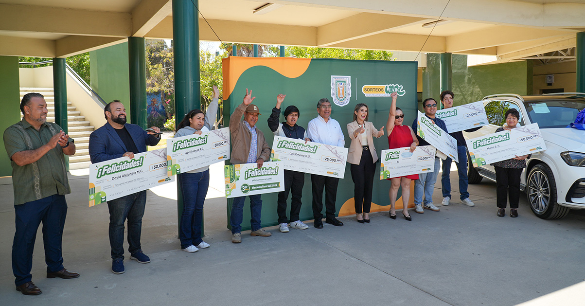 Entrega de premios del Sorteo Magno UABC: transparencia y confianza para los participantes