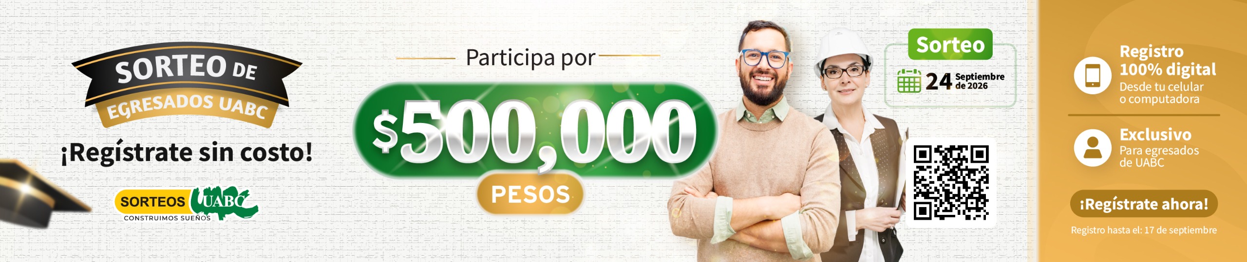 SORTEO GRATUITO DE EGRESADOS